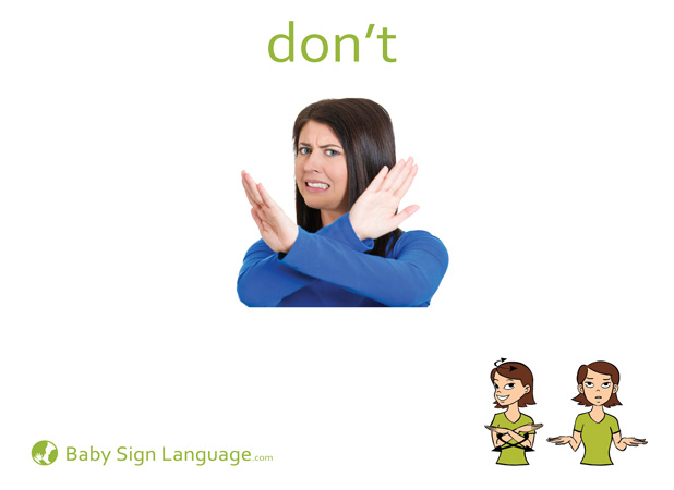 don in sign language