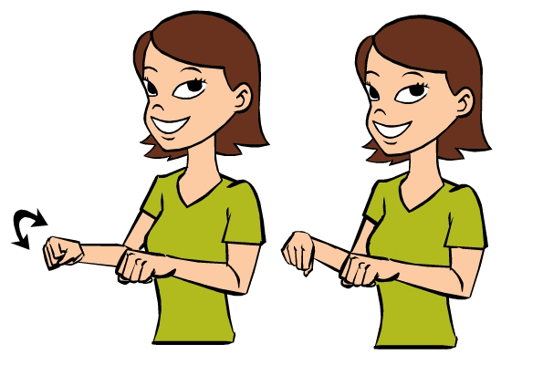 Motorcycle in Baby Sign Language