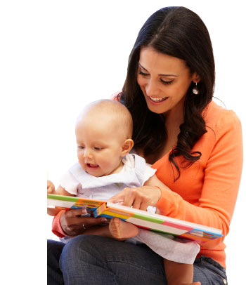 baby and mom learning baby and mom learning