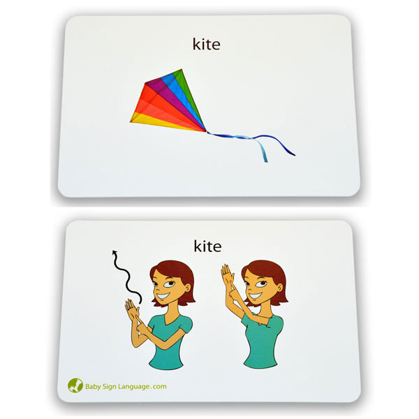 Baby Sign Language Flash Cards