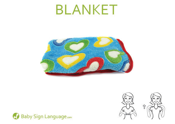 Blanket-Baby-Sign-Language Blanket Baby Sign Language Flash card