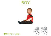 Boy Flash Card
