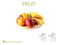 Fruit Flash Card