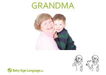 Grandmother Flash Card