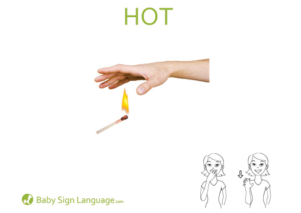 Hot-Baby-Sign-Language Hot Baby Sign Language Flash card
