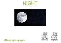 Night Flash Card