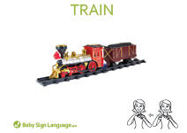 Train Flash Card