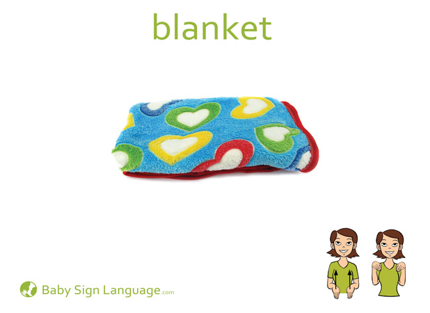 blanket-Baby-Sign-Language Blanket Baby Sign Language Flash card