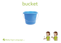 Bucket Flash Card Thumbnail