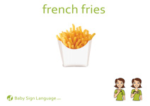French Fries Flash Card Thumbnail
