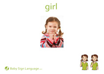 Girl Flash Card Thumbnail