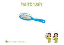 Hairbrush Flash Card Thumbnail