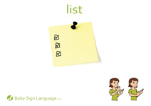 List Flash Card Thumbnail