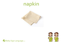 Napkin Flash Card Thumbnail
