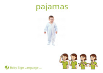 Pajamas Flash Card Thumbnail