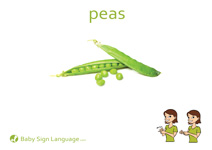 Peas Flash Card Thumbnail