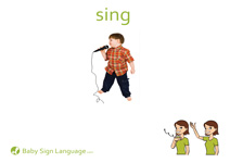 Sing Flash Card Thumbnail