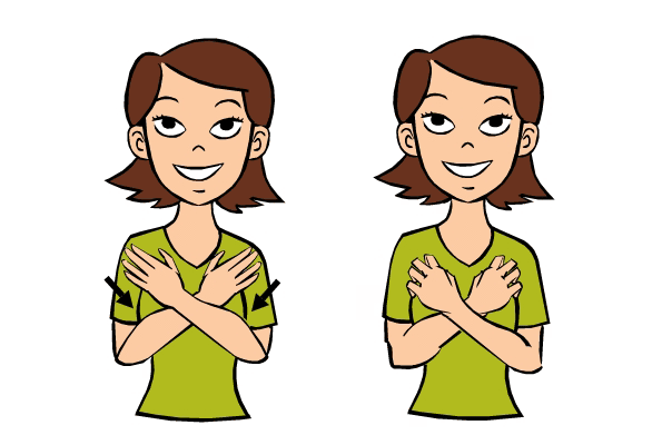 Bear in Baby Sign Language