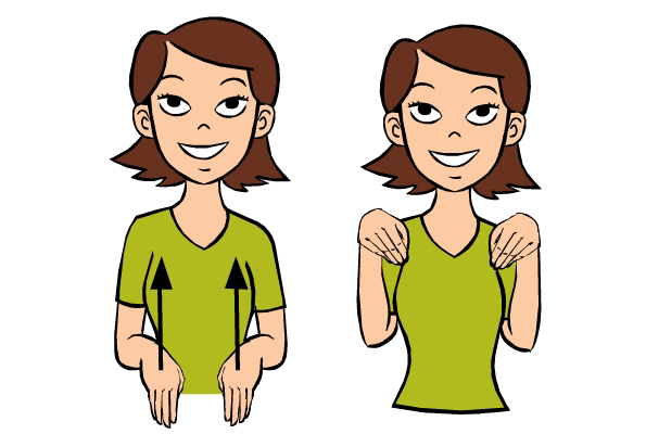 Blanket in Baby Sign Language