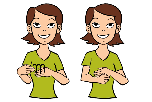 Bread in Baby Sign Language
