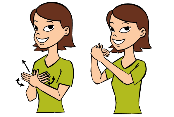 Butterfly in Baby Sign Language