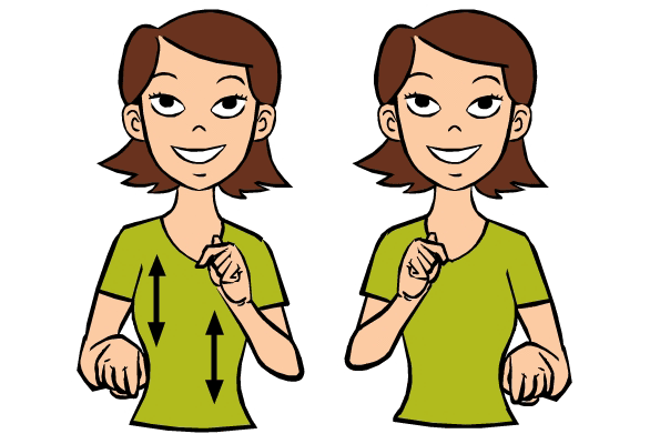 Drum in Baby Sign Language