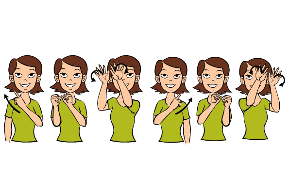 Fireworks in Baby Sign Language