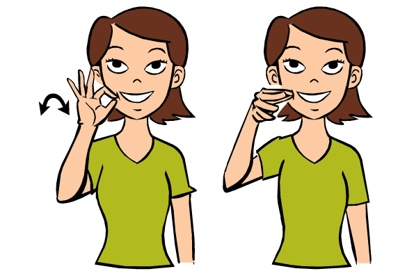 Fruit in Baby Sign Language