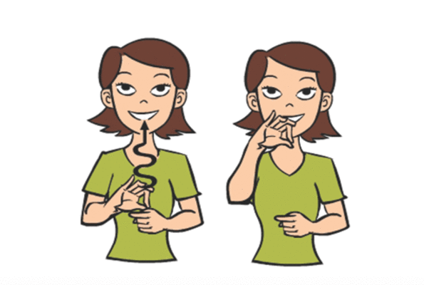Ghost in Baby Sign Language