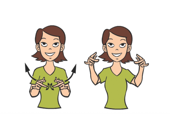 Avocado in Baby Sign Language
