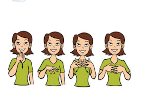 Heater in Baby Sign Language