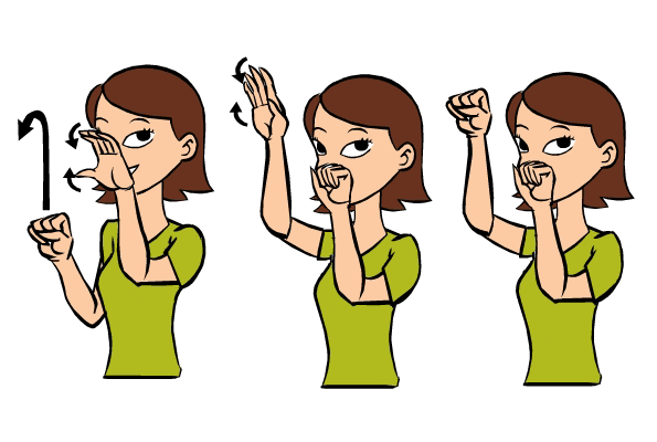 Ladder in Baby Sign Language