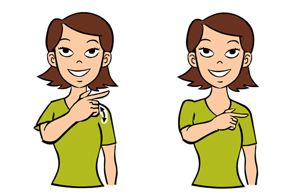 Lazy in Baby Sign Language