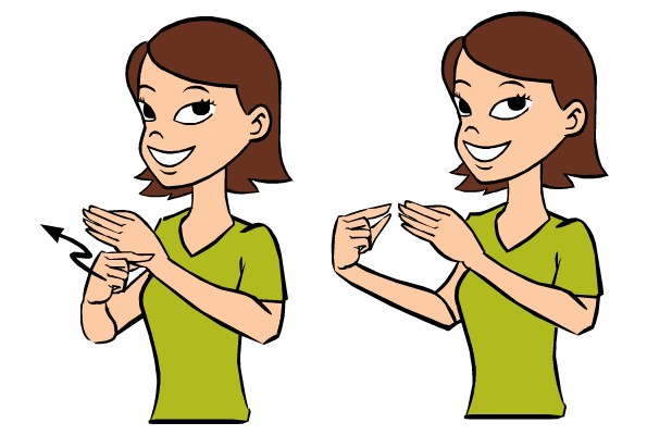 Magazine in Baby Sign Language