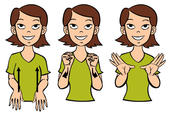 Magician in Baby Sign Language