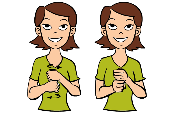 Make in Baby Sign Language
