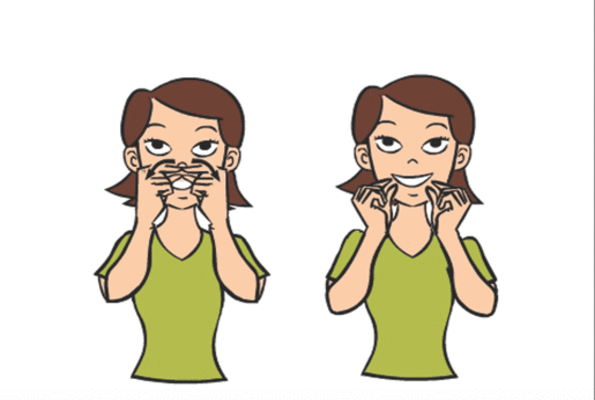 Avocado in Baby Sign Language