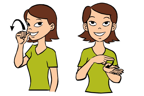 Peanut Butter in Baby Sign Language
