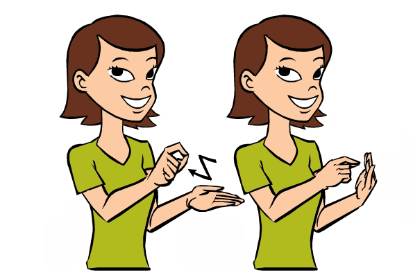 Pen in Baby Sign Language