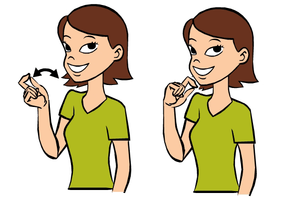 Rattle in Baby Sign Language