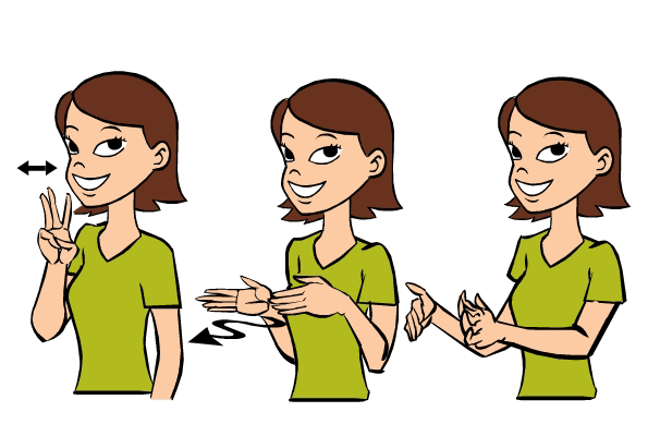 River in Baby Sign Language