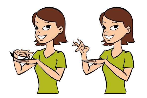 Sharp in Baby Sign Language