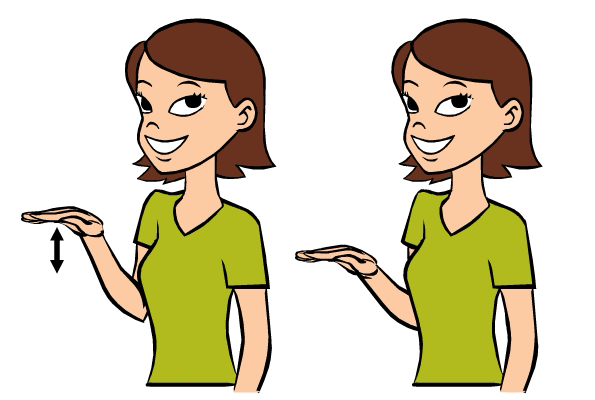 Short in Baby Sign Language