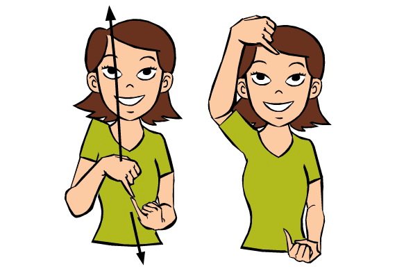 Skinny in Baby Sign Language