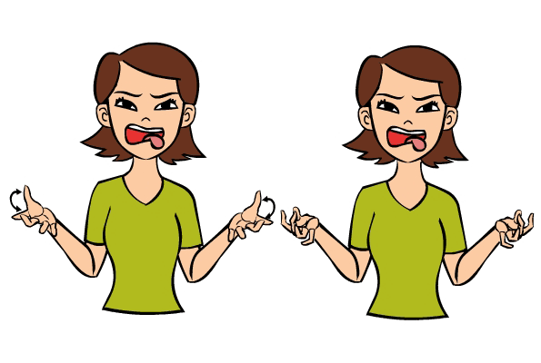 Sticky in Baby Sign Language