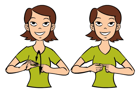 Strawberry in Baby Sign Language