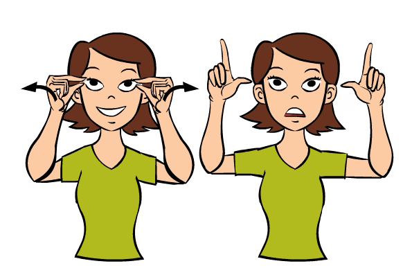 Surprise in Baby Sign Language