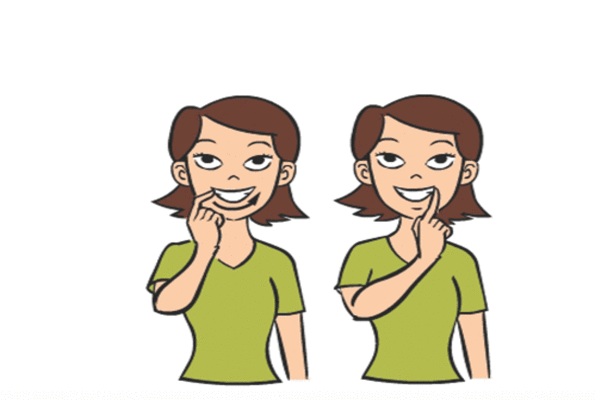 Teeth in Baby Sign Language