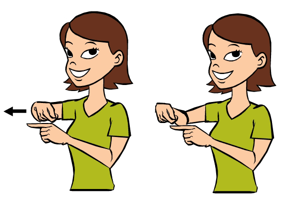 Toothpaste in Baby Sign Language