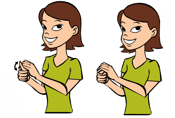 Turtle in Baby Sign Language